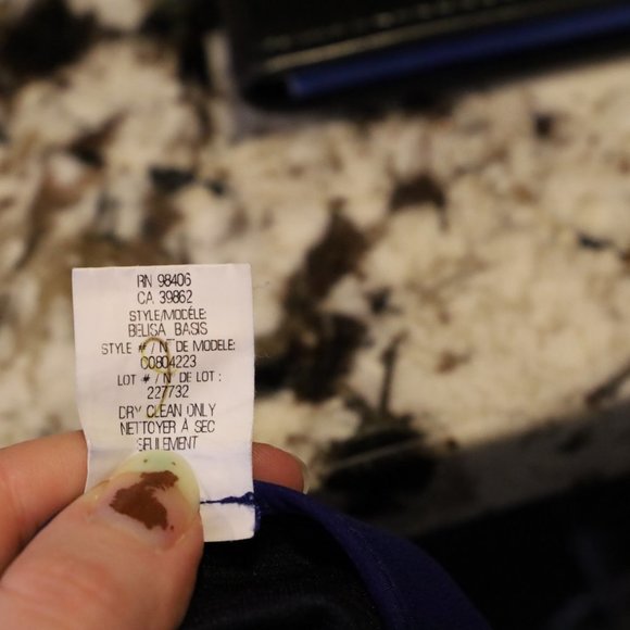 Theory Cobalt Blue Tapered Slim Belisa Dress Pants Sz 4 - Picture 7 of 8